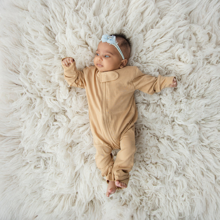 Dawn Romper Full Sleeve - Sand