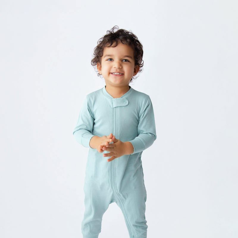 Dawn Romper Full Sleeve - Forest Dew