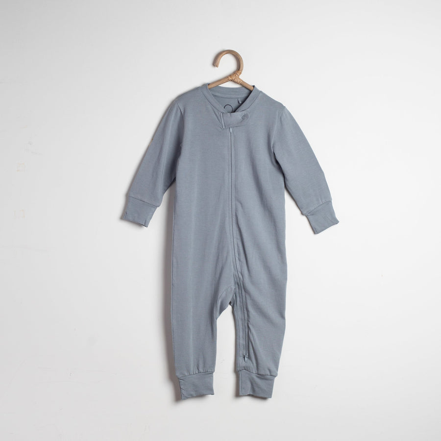 Dawn Romper Full Sleeve - Pebble Shore